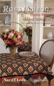 Rose Maison Table Cloth